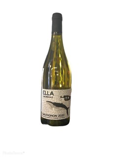 Les Vintrépides Wijn bordeaux wit «ella, l'incrédule» 100% sauvignon bio 75cl - 8035